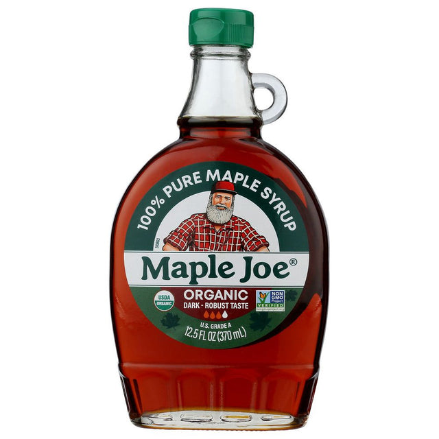 MAPLE JOE: Organic Dark Maple Syrup, 12.5 fo - #tag1# - #tag2#