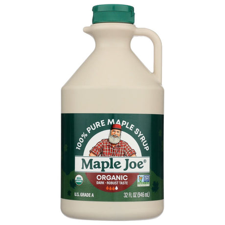 MAPLE JOE: Organic Dark Maple Syrup, 32 fo - #tag1# - #tag2#