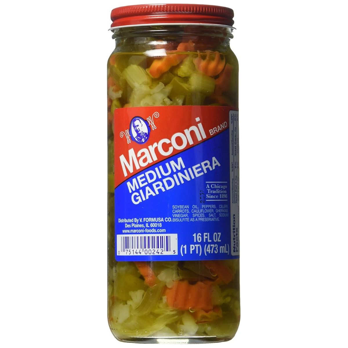 MARCONI: Giardiniera Med, 16 oz - #tag1# - #tag2#