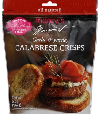 MARCYS: Garlic Parsley Calabrese Crisps, 5 oz - #tag1# - #tag2#