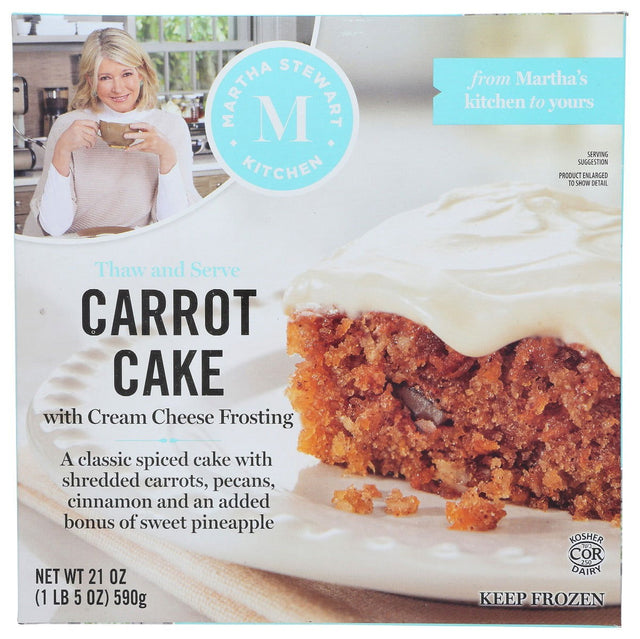 MARTHA STEWART KITCHEN: Cake Carrot Crm Chz Frst, 18 oz - #tag1# - #tag2#