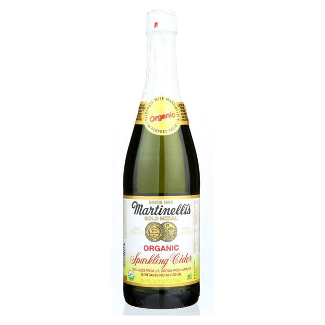 MARTINELLI: Organic Sparkling Cider Juice, 25.4 fo - Sunshine Co Op. - #tag1# - #tag2# - #tag3# - #tag4#