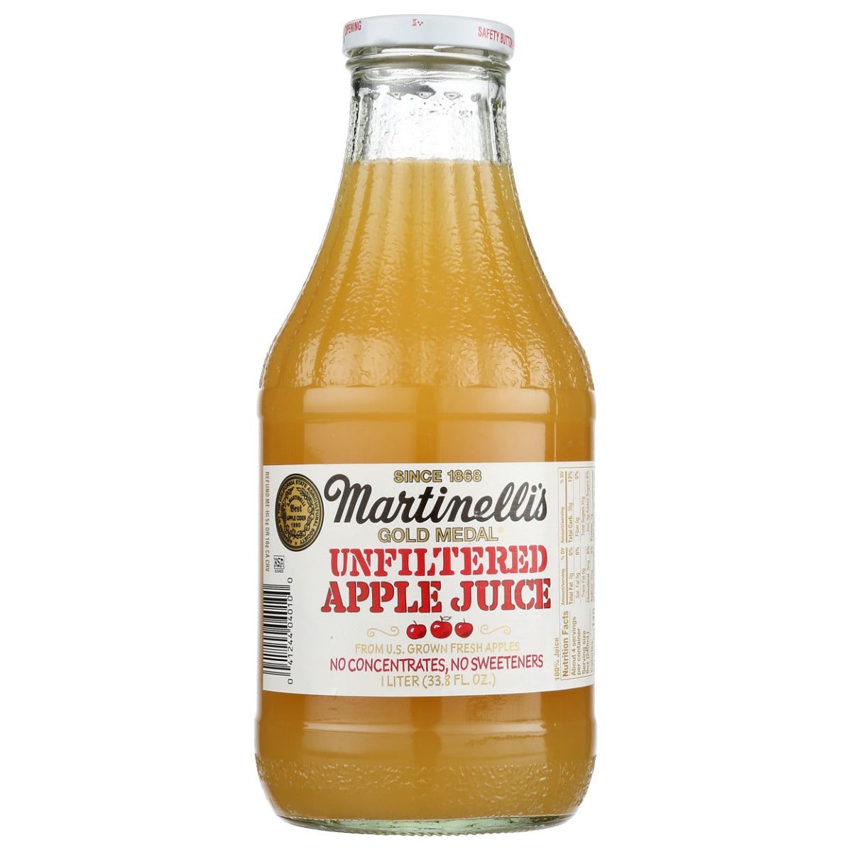 MARTINELLI: Unfiltered Apple Juice, 33.8 fo - #tag1# - #tag2#
