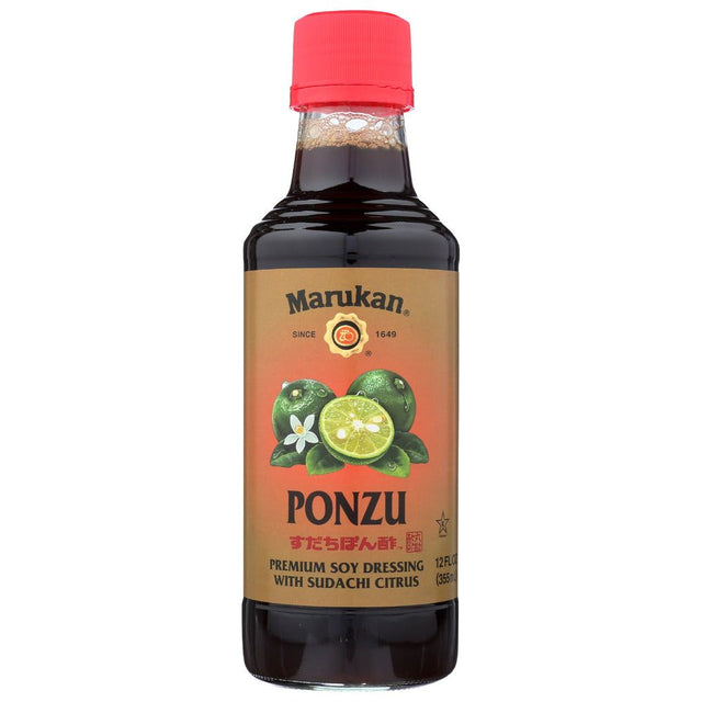 MARUKAN: Premium Soy Dressing With Sudachi Citrus Ponzu, 12 oz - #tag1# - #tag2#