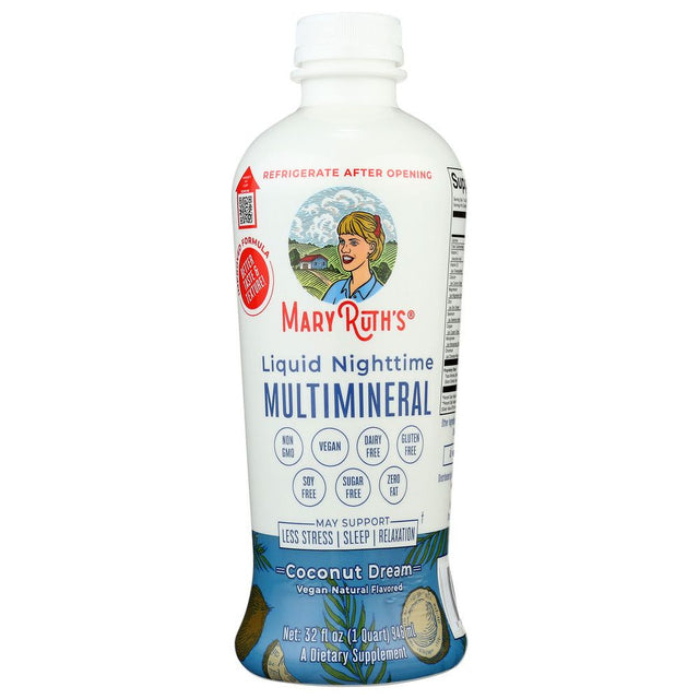 MARYRUTHS: Liquid Nighttime Multimineral, 32 fo - #tag1# - #tag2#
