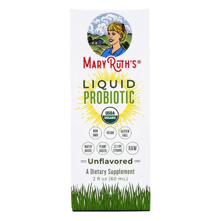 MARYRUTHS: Organic Liquid Probiotic Unflavored, 2 fo - #tag1# - #tag2#