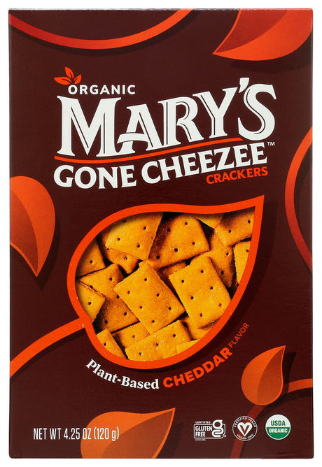MARYS GONE CRACKERS: Cheddar Cheeze Crackers, 4.25 oz - #tag1# - #tag2#