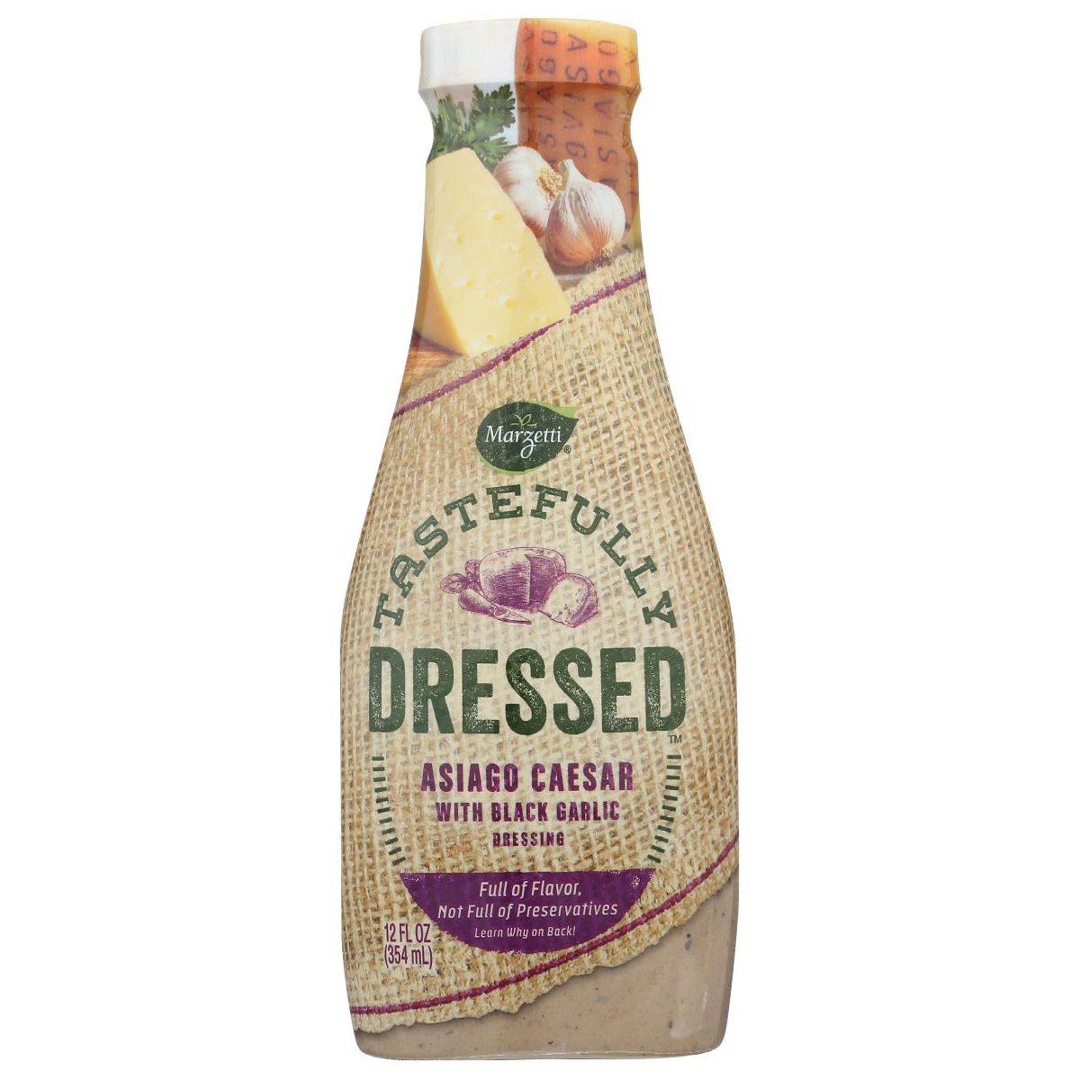 MARZETTI: Asiago Caesar With Black Garlic Dressing, 12 oz - #tag1# - #tag2#