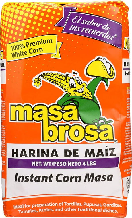 MASA BROSA: Instant Corn Masa, 4 lb - #tag1# - #tag2#