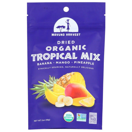 MAVUNO HARVEST: Dried Fruit Organic Tropical Mix, 2 oz - Sunshine Co Op. - #tag1# - #tag2# - #tag3# - #tag4#