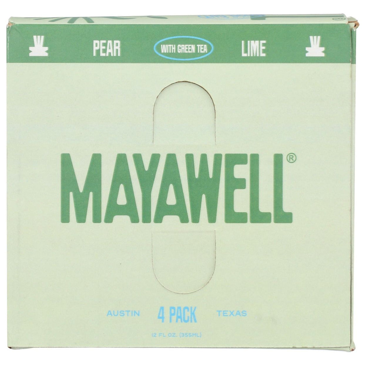 MAYAWELL: Pear Lime Prebiotic Soda 4Pk, 48 fo - #tag1# - #tag2#