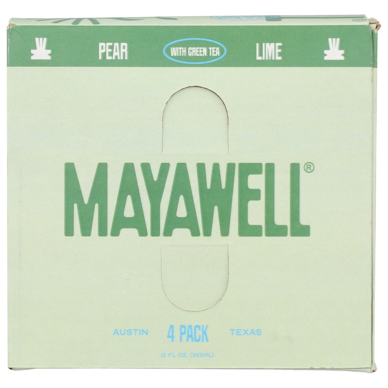 MAYAWELL: Pear Lime Prebiotic Soda 4Pk, 48 fo - #tag1# - #tag2#