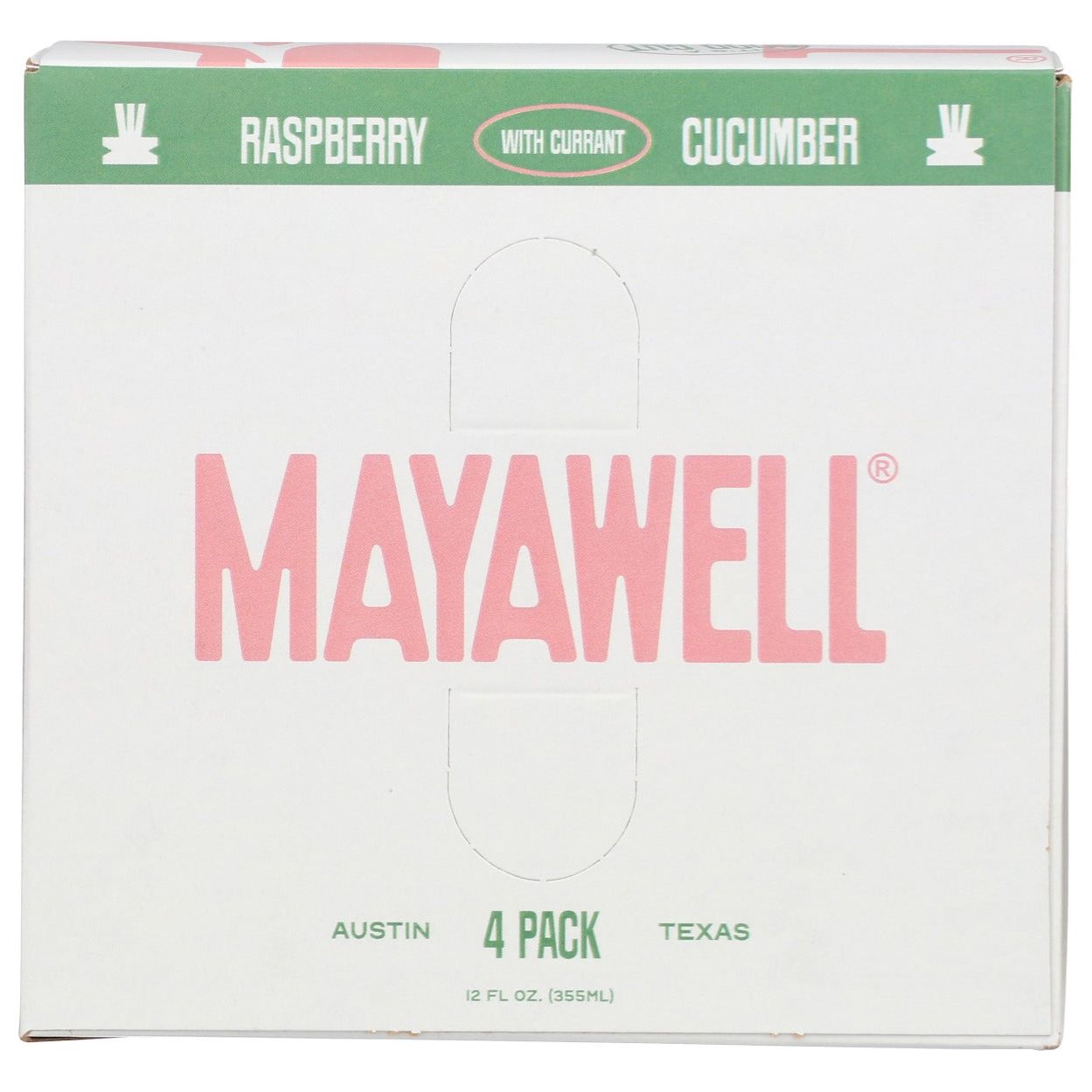 MAYAWELL: Raspberry Cucumber Prebiotic Soda 4Pk, 48 fo - #tag1# - #tag2#