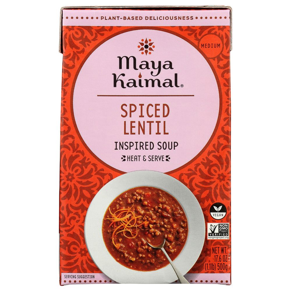 MAYA KAIMAL: Spiced Lentil Soup, 17.6 oz - #tag1# - #tag2#