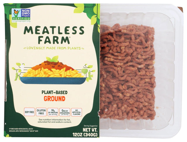 MEATLESS FARM: Meat Free Ground, 12 oz - #tag1# - #tag2#