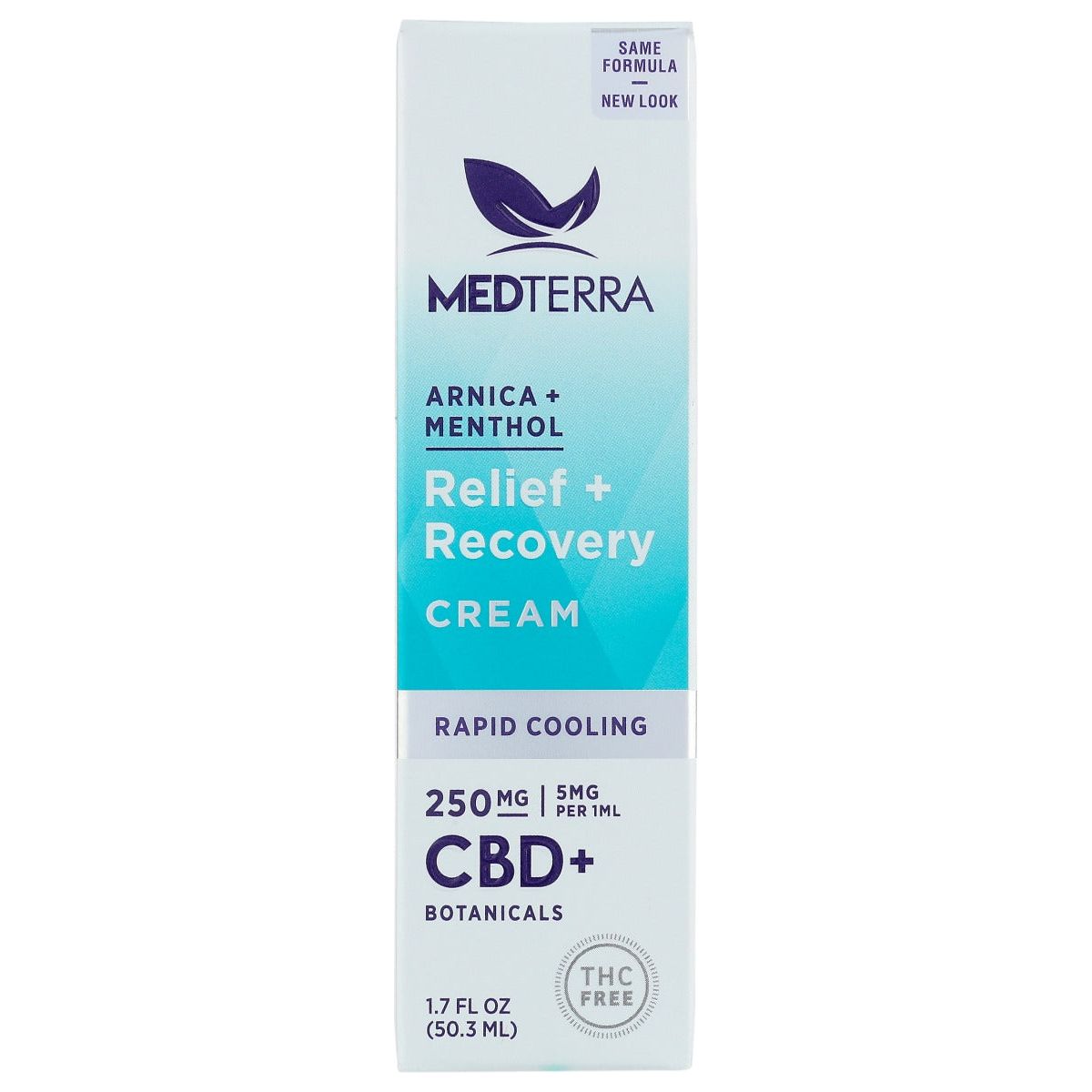 MEDTERRA: Rapid Cooling Relief Recovery CBD Cream 250 Mg, 1.7 oz - #tag1# - #tag2#