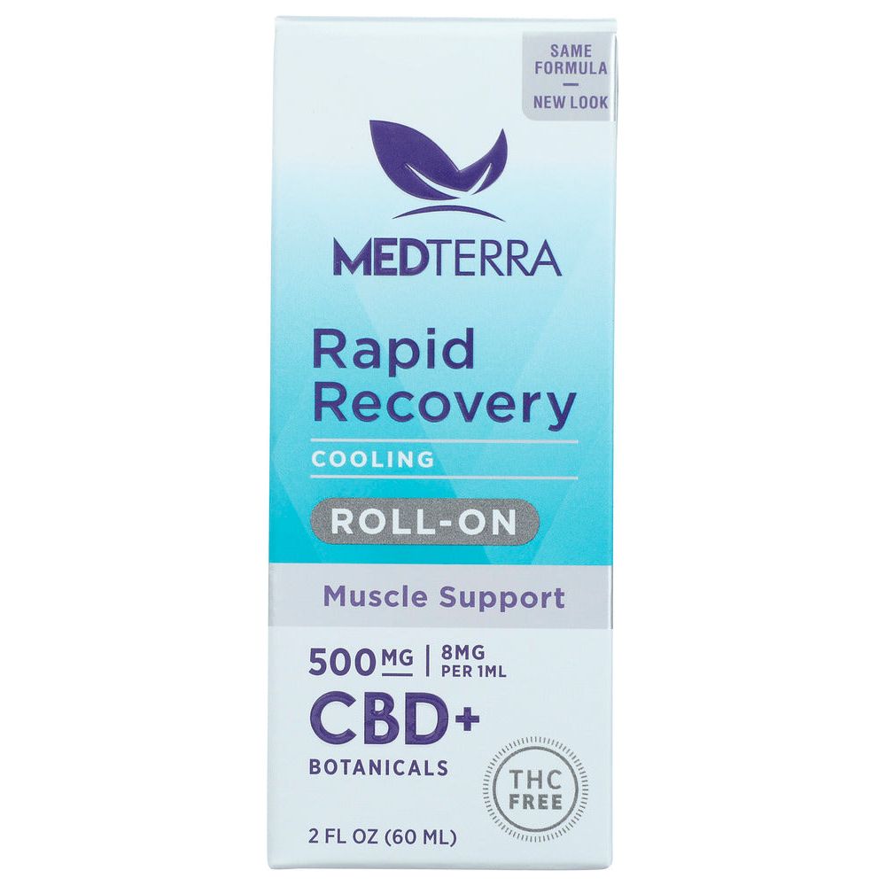 MEDTERRA: Roll On Cbd Cooling, 2 oz - #tag1# - #tag2#