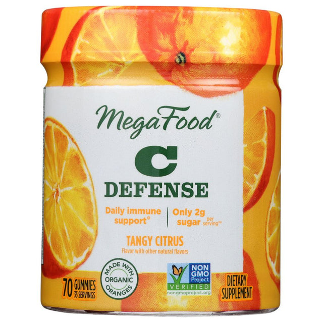 MEGAFOOD: Vitamin C Defense Gummy, 70 pc - #tag1# - #tag2#