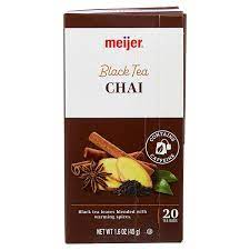 MEIJER: Tea Chai Black, 20 bg - #tag1# - #tag2#