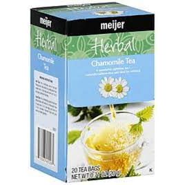 MEIJER: Tea Chamomile Herbal, 20 bg - #tag1# - #tag2#
