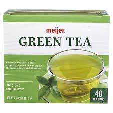 MEIJER: Tea Green, 40 bg - #tag1# - #tag2#