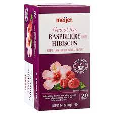 MEIJER: Tea Rspbry Hibscus Herbal, 20 bg - #tag1# - #tag2#