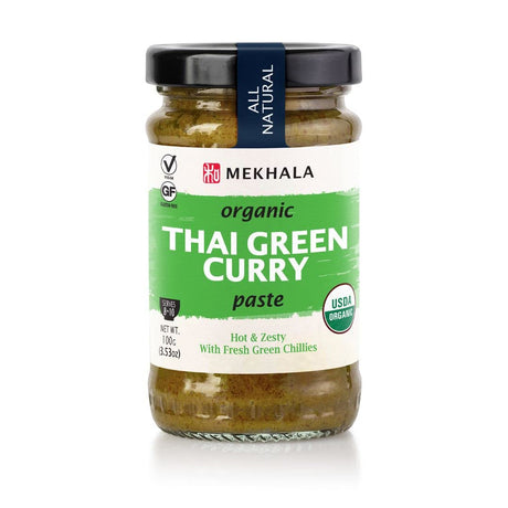 MEKHALA: Paste Curry Thai Grn 100Gm, 3.53 oz - #tag1# - #tag2#