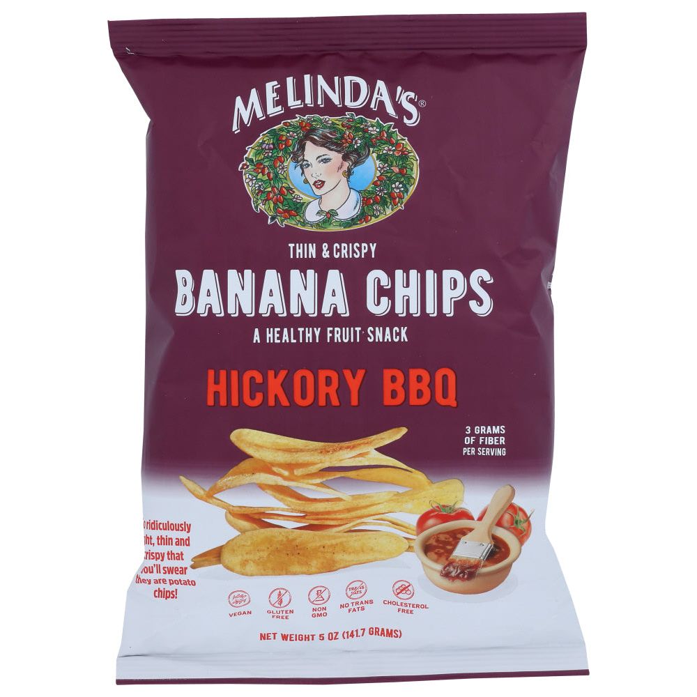 MELINDAS: Banana Chips Hickory BBQ, 5 oz - #tag1# - #tag2#