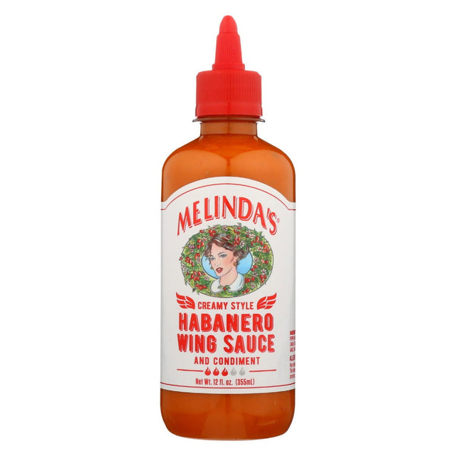 MELINDAS: Creamy Style Habanero Wing Sauce, 12 oz - Sunshine Co Op. - #tag1# - #tag2# - #tag3# - #tag4#