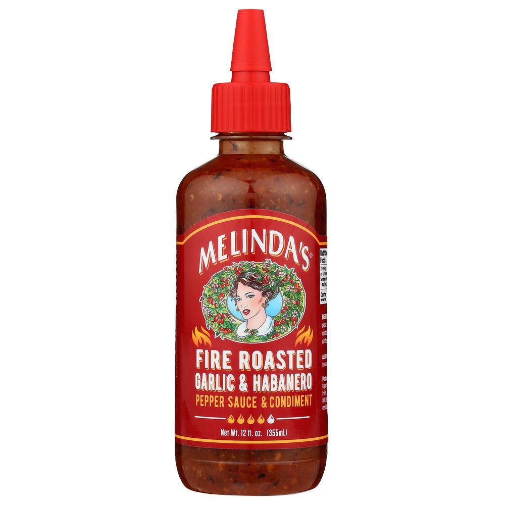 MELINDAS: Fire Roasted Garlic and Habanero Pepper Sauce and Condiment, 12 oz - #tag1# - #tag2#
