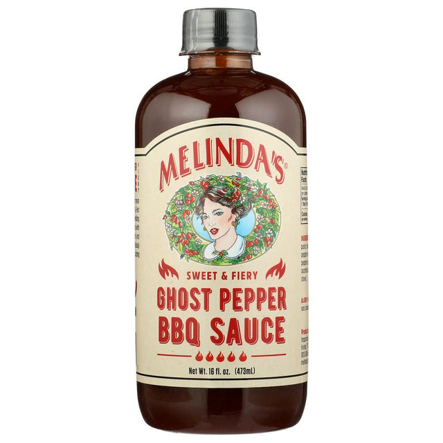 MELINDAS: Sauce Bbq Ghost Pepper, 16 OZ - #tag1# - #tag2#