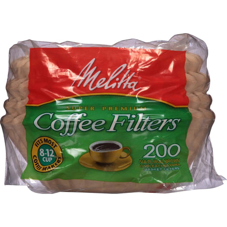 MELITTA: Coffee Filters Basket, 200 pc - Sunshine Co Op. - #tag1# - #tag2# - #tag3# - #tag4#