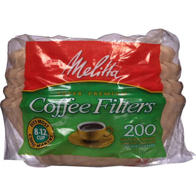 MELITTA: Coffee Filters Basket, 200 pc - Sunshine Co Op. - #tag1# - #tag2# - #tag3# - #tag4#