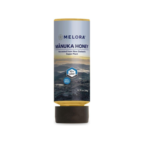 MELORA: Honey Manuka UMF10 Squeeze Bottle, 12 oz - #tag1# - #tag2#