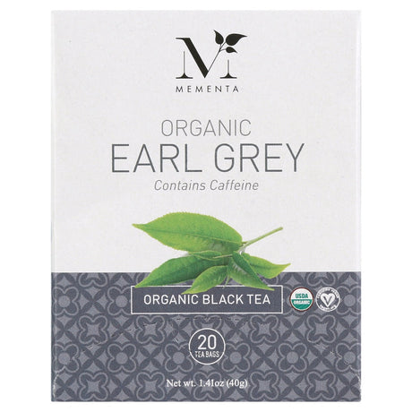 MEMENTA: Tea Earl Grey Org, 20 BG - #tag1# - #tag2#