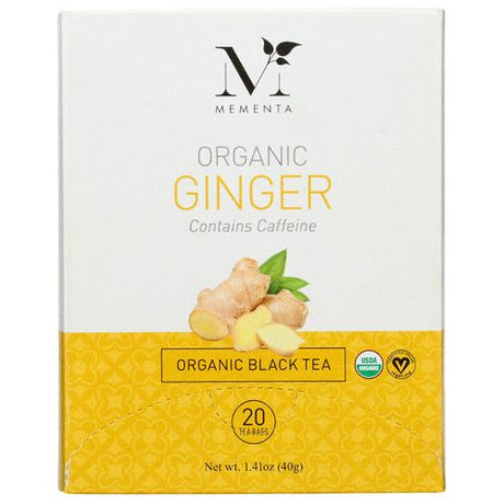MEMENTA: Tea Ginger Org, 20 BG - #tag1# - #tag2#