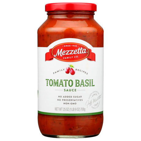 MEZZETTA: Napa Valley Bistro Tomato Basil Pasta Sauce, 25 oz - #tag1# - #tag2#