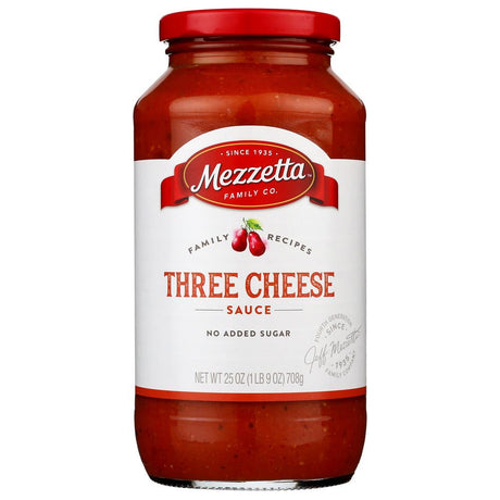 MEZZETTA: Three Cheese Sauce , 25 oz - #tag1# - #tag2#
