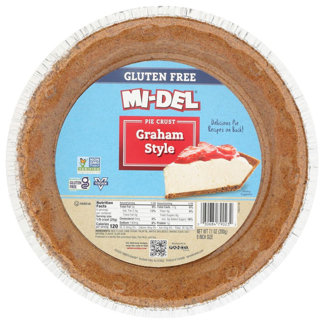 MI-DEL: Pie Crust Graham Style, 7.1 oz - #tag1# - #tag2#