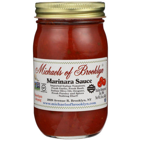 MICHAELS OF BROOKLYN: Sauce Pasta Marinara, 16 oz - #tag1# - #tag2#