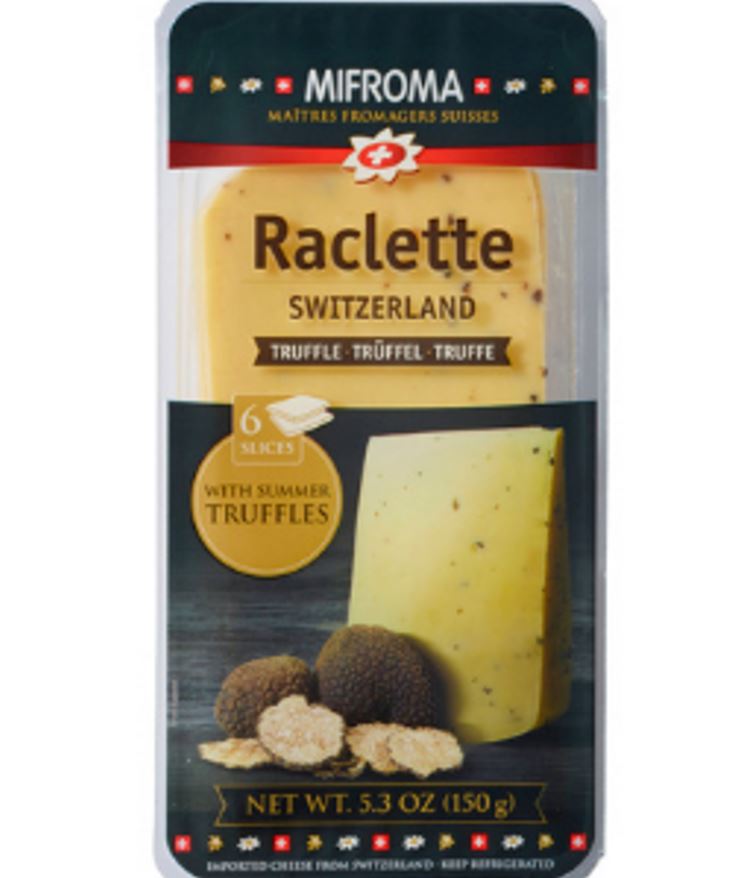 MIFROMA: Raclette Smoked Sliced Cheese, 5.3 oz - #tag1# - #tag2#