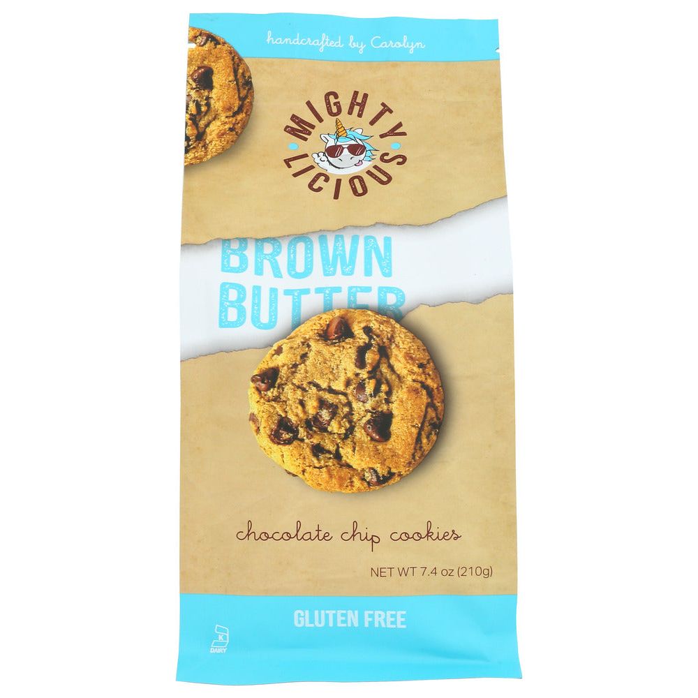 MIGHTY MONKEY: Browned Butter Chocolate Chip Gluten Free, 7.4 oz - #tag1# - #tag2#
