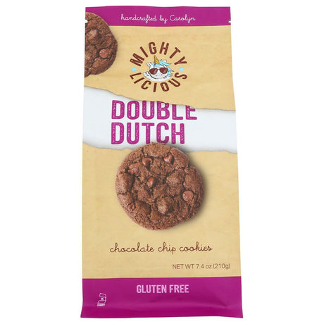MIGHTY MONKEY: Cookies Double Dutch Chocolate Chip Gluten Free, 7.4 oz - #tag1# - #tag2#