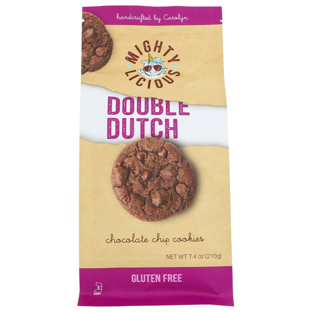 MIGHTY MONKEY: Cookies Double Dutch Chocolate Chip Gluten Free, 7.4 oz - #tag1# - #tag2#