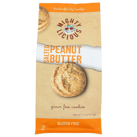 MIGHTY MONKEY: Salted Peanut Butter Cookies, 7.4 oz - #tag1# - #tag2#