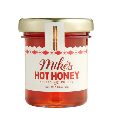 MIKES HOT HONEY: Mini Jar Honey, 1.88 oz - #tag1# - #tag2#