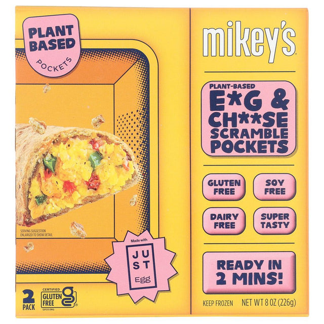 MIKEYS: Plant Based Pockets Breakfast Scramble, 8 oz - #tag1# - #tag2#
