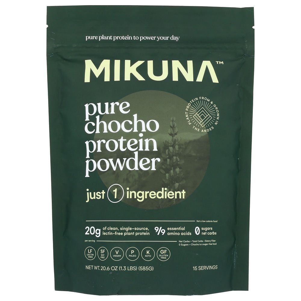 MIKUNA: Pure Chocho Protein Powder, 20.7 oz - #tag1# - #tag2#