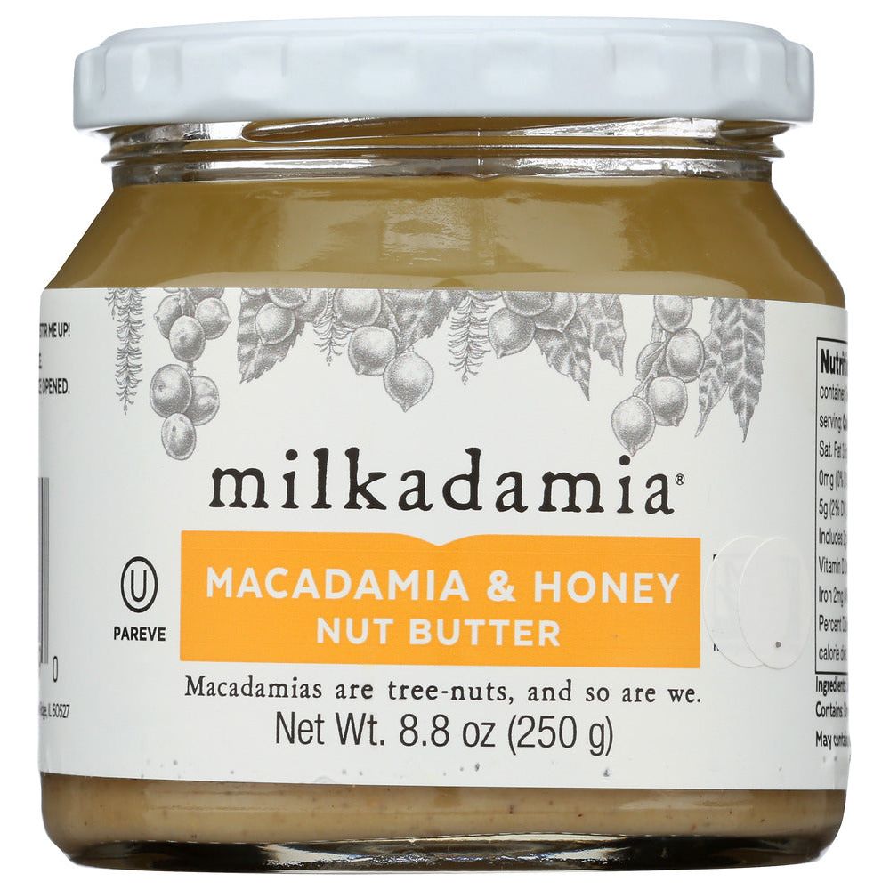 MILKADAMIA: Macadamia and Honey Nut Butter, 8.8 oz - #tag1# - #tag2#