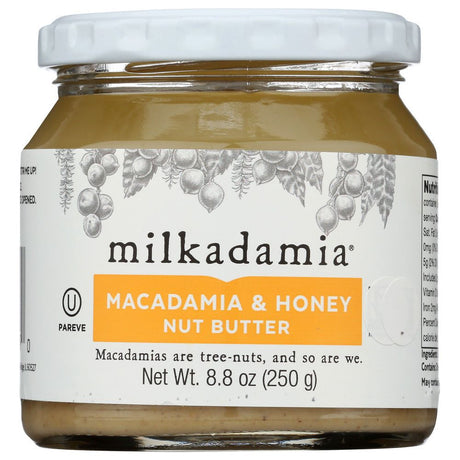MILKADAMIA: Macadamia and Honey Nut Butter, 8.8 oz - #tag1# - #tag2#